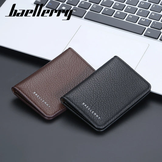 Premium Leather Credit Card Holder Wallet for Men | Slim RFID Blocking Wallet